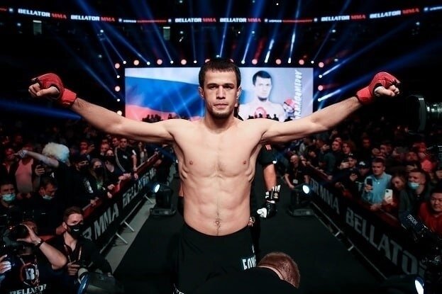    Усман Нурмагомедов.Фото Lucas Noonan/BELLATOR MMA.