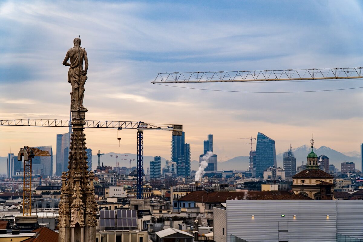 Панорама на Милан