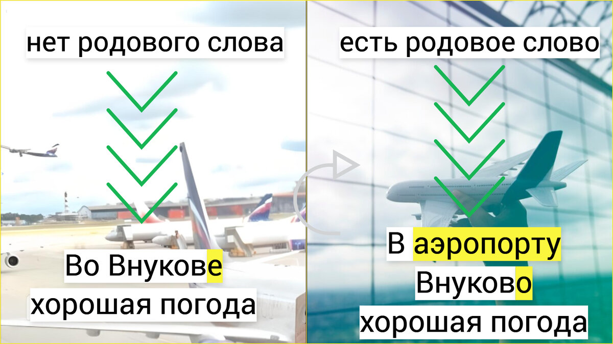 Самолет приземлился во Внукове или во Внуково: склонять или нет имя  собственное | Татьяна Кузнецова | Говорим грамотно и уверенно! | Дзен