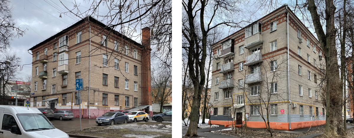 1-я Прядильная улица, 11, 16/31. Жилые дома серии МГ-1.