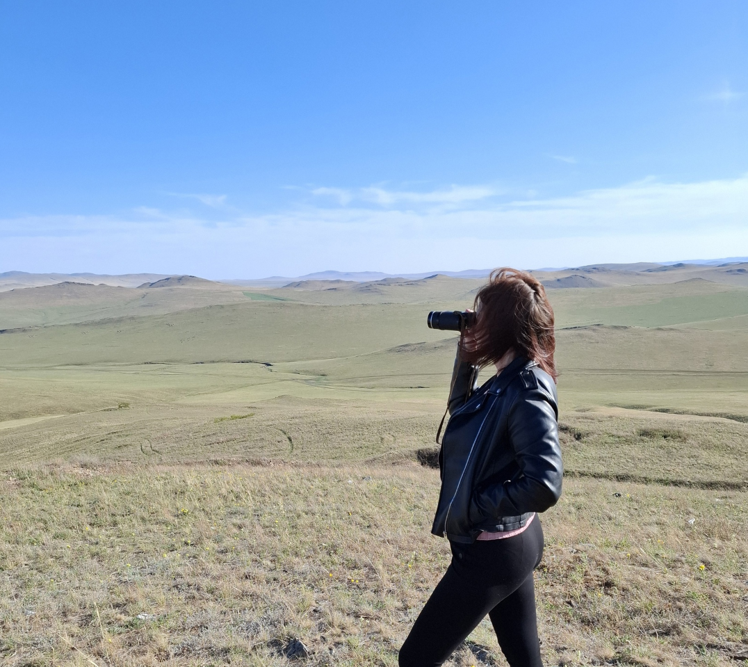 Забайкальский Край. г.Краснокаменск. Забайкальские степи.