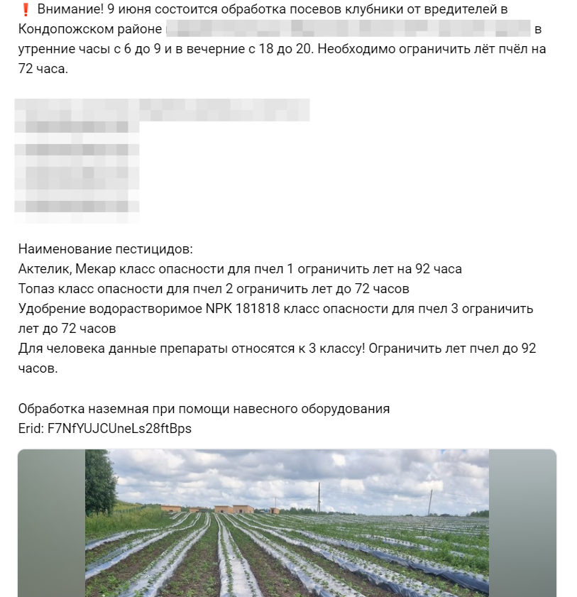    Жителей Карелии смутили пестициды, которыми обрабатывают посевы клубники"Фактор News"