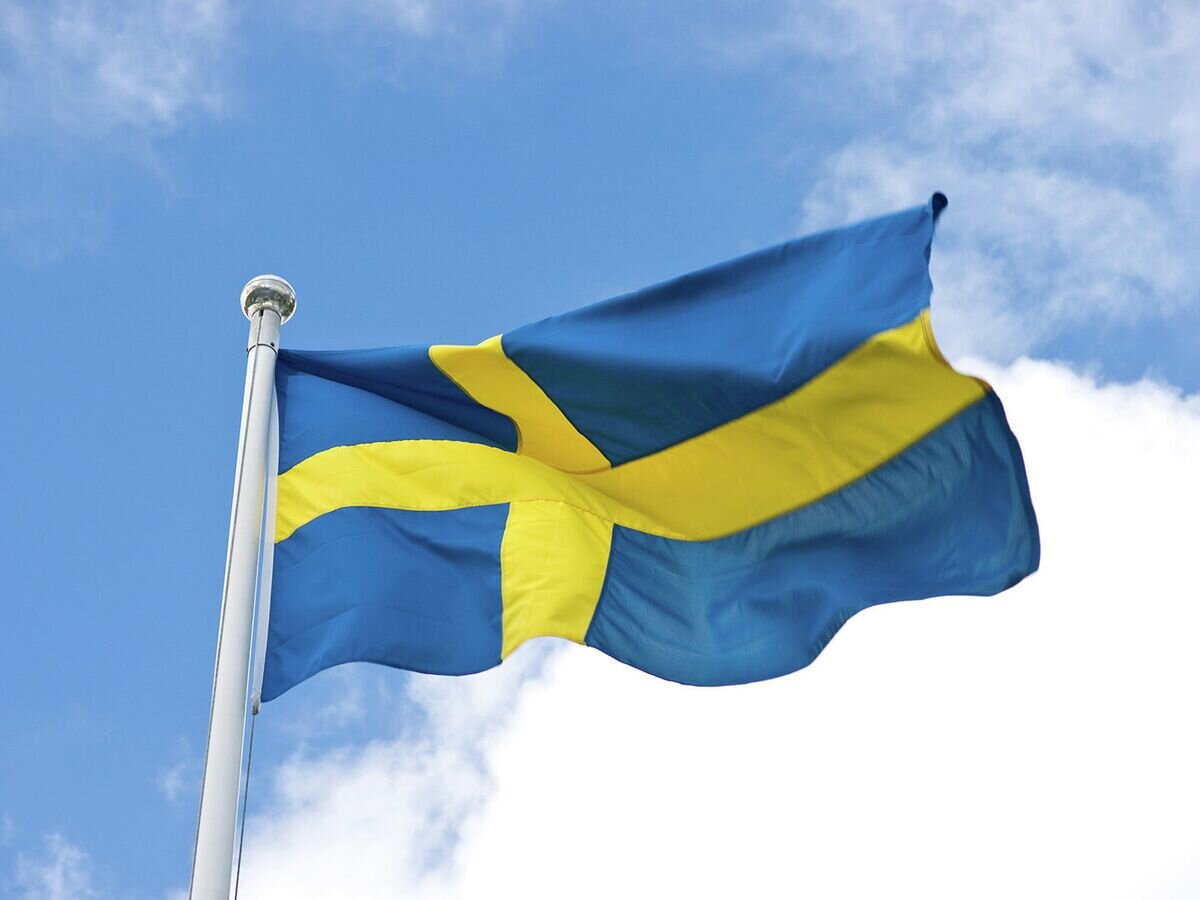    Флаг Швеции© fotolia.com / byggarn.se