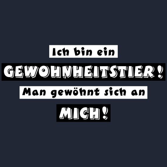 Я человек привычки. Привыкают ко мне!
