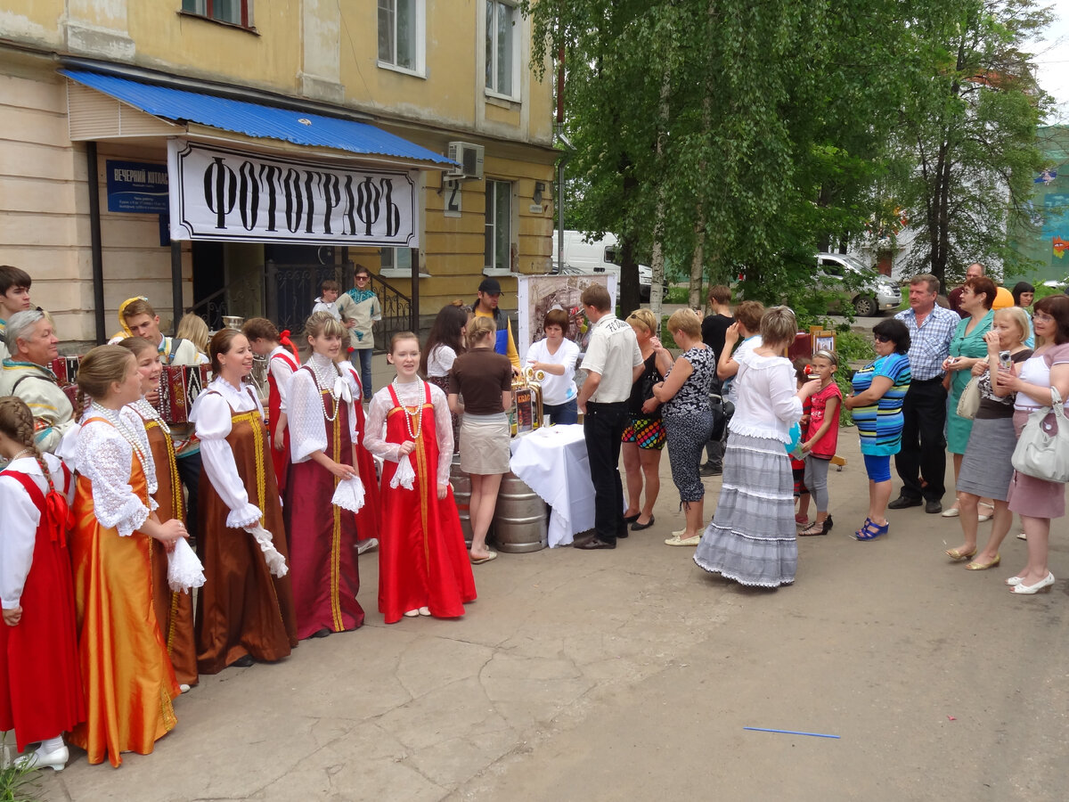 День города Котлас 2012 год. Ретро улица Луначарского. | Наталья Невзорова.  Блог | Дзен