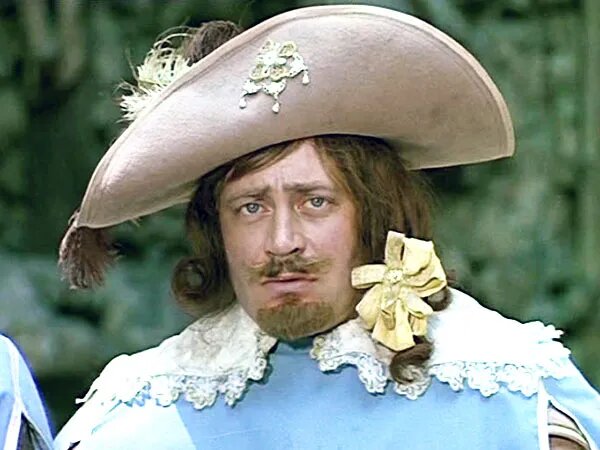 СМИРНИТСКИЙ В РОЛИ ПОРТОСА. КАДР ИЗ ФИЛЬМА "Д'АРТАНЬЯН И ТРИ МУШКЕТЕРА", 1978, РЕЖ. ГЕОРГИЙ ЮНГВАЛЬД-ХИЛЬКЕВИЧ