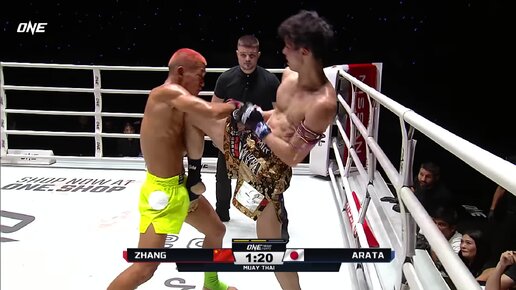 КУЧА НОКДАУНОВ 😱 Zhang vs. Arata Muay Thai Full Fight