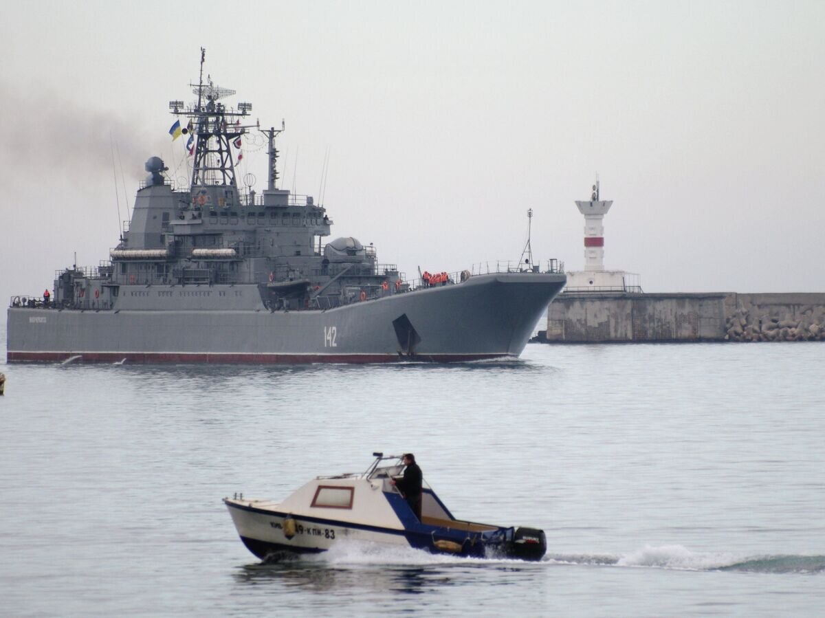    Большой десантный корабль "Новочеркасск"© РИА Новости . Василий Батанов