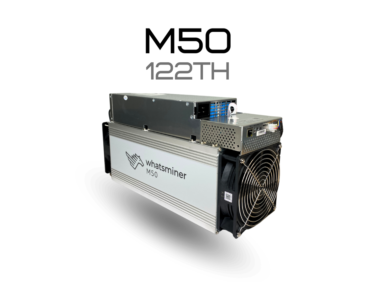 Асик Whatsminer M50 122TH на воздушном охлаждении