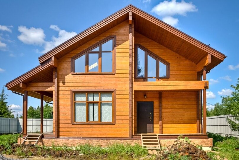 Рисунок 1 - Готовый дом из бруса