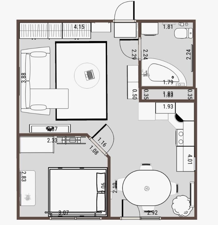 Рисунок 2 - Проект дома