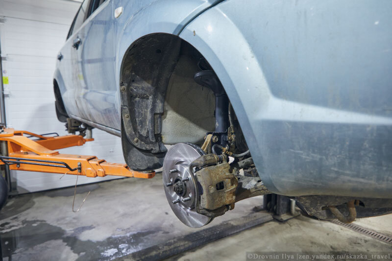 Ремонт машины