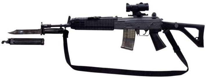 Excalibur ("Экскалибур"). Ещё один "индийский АК". (Открытый источник фото Ordnance Factory Board, GODL-India)