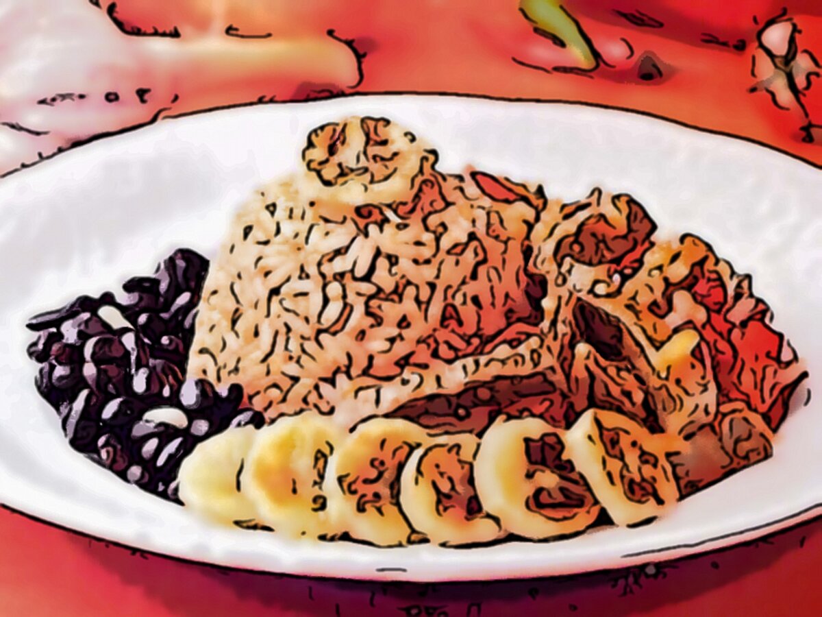 Баранина с рисом по-венесуэльски