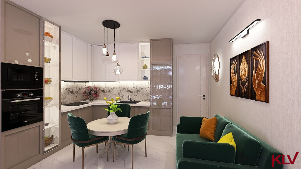 Дизайн-проект кухни от KLV