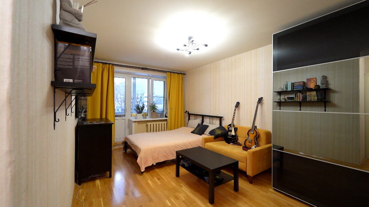 Так выглядела комната до переделки