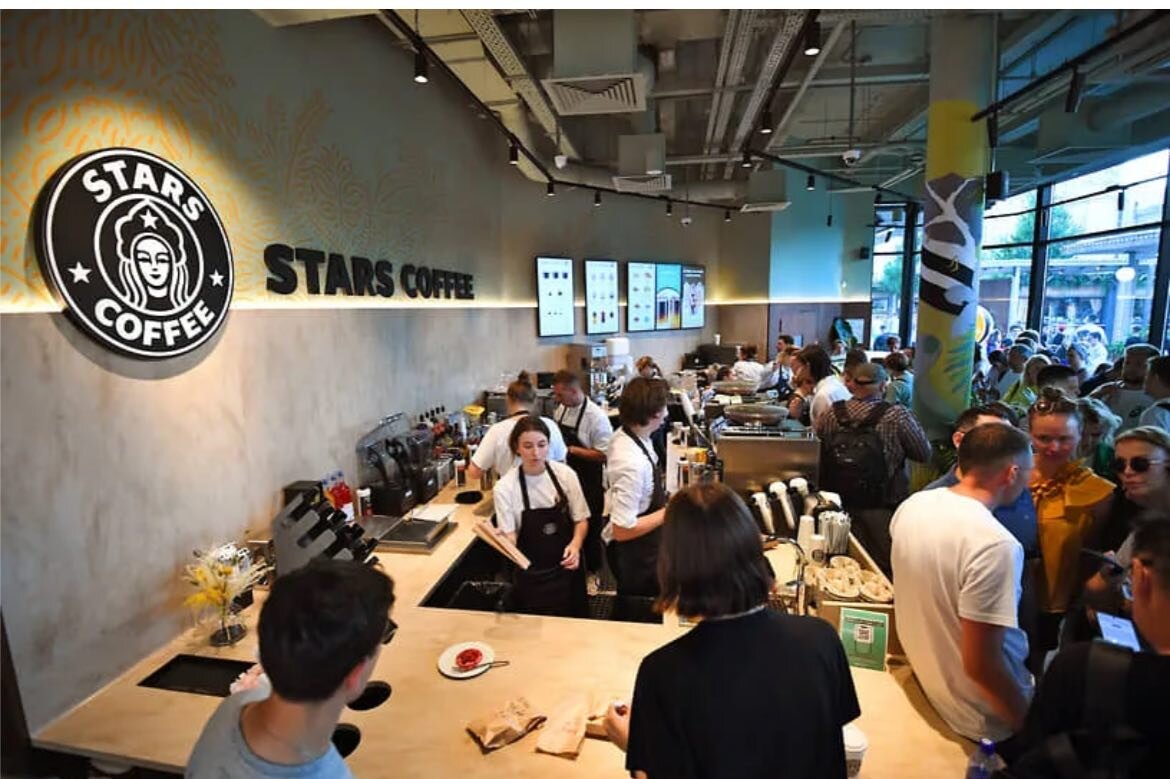 Stars coffee ул 8 марта 46 фото Хорошо ли идёт бизнес у компаний, которые заменили ушедших ZARA, H&M, Starbucks 
