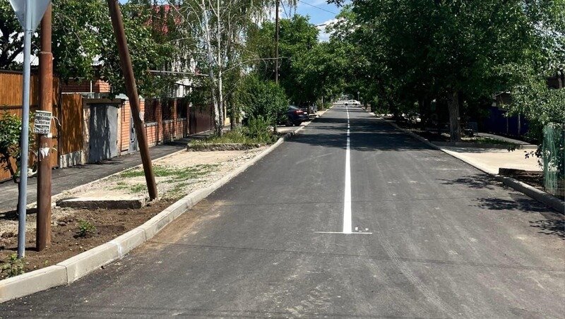    Ремонт улицы Стекольной завершили в Минеральных Водах Фото: соцсети Вячеслава Сергиенко