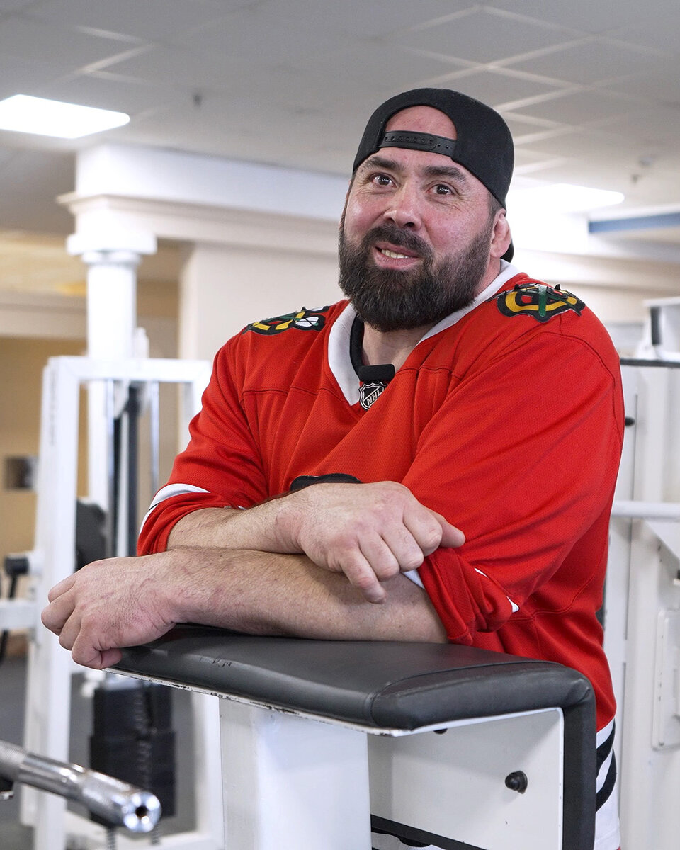 Андрей Маланичев в спортивном клубе Марк Аврелий.