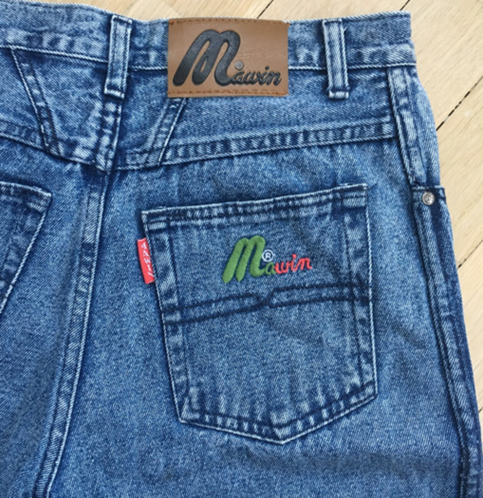 Джинсы Mawin, Levi's и Montana.