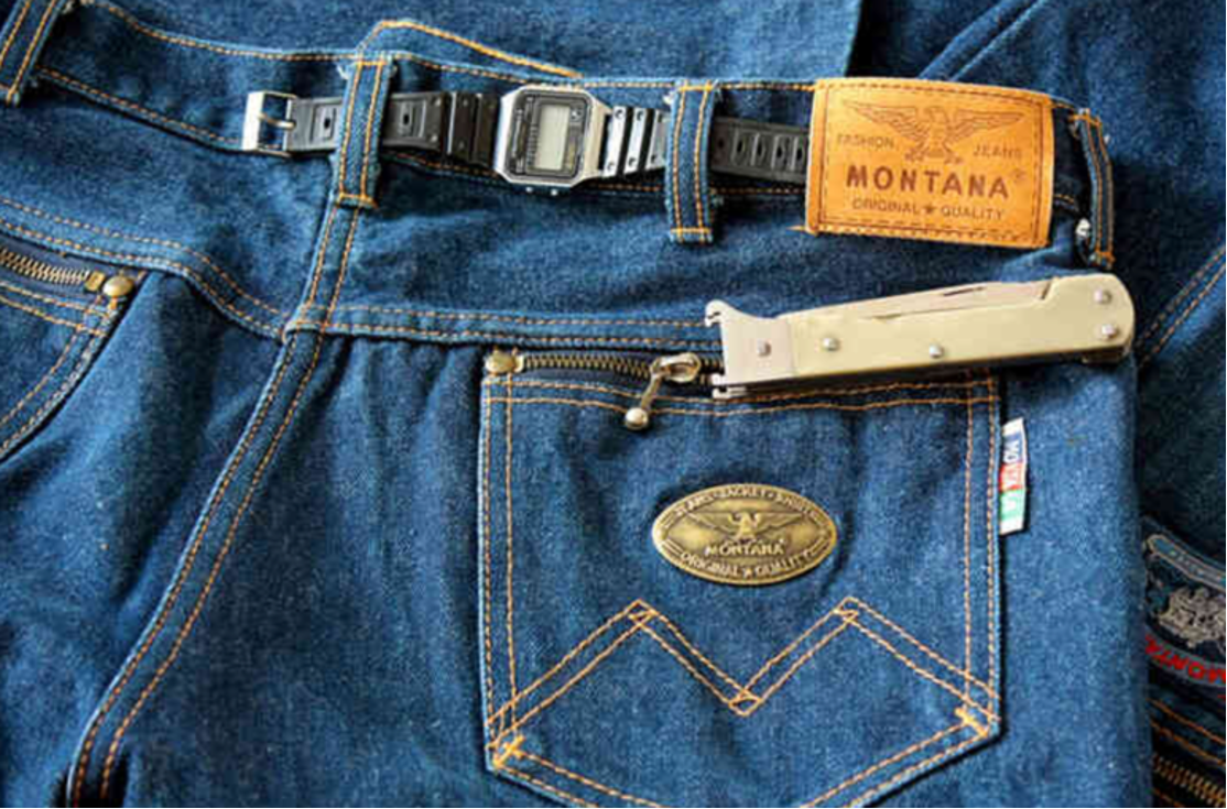 Джинсы Mawin, Levi's и Montana.
