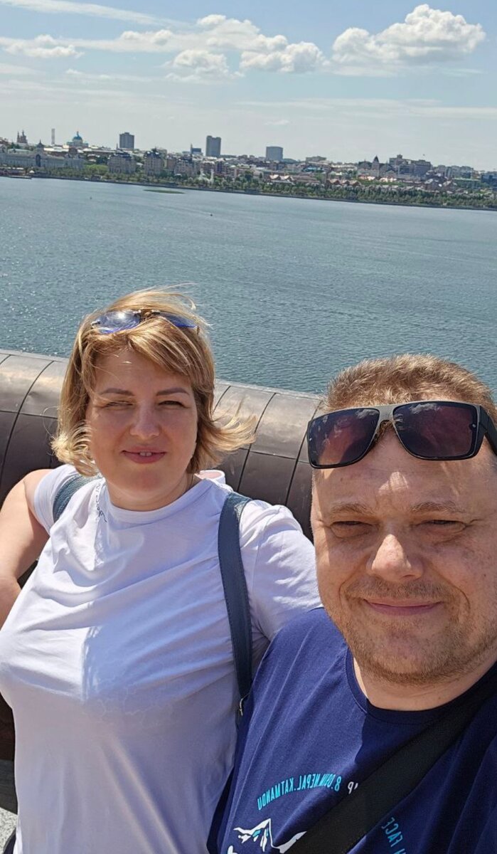 Вид со смотровой площадке дворца бракосочетаний "Казан"