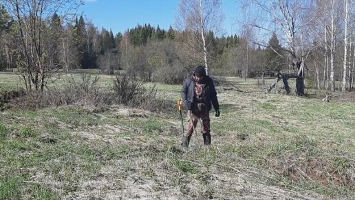 Нашли древний двор в стороне от деревни