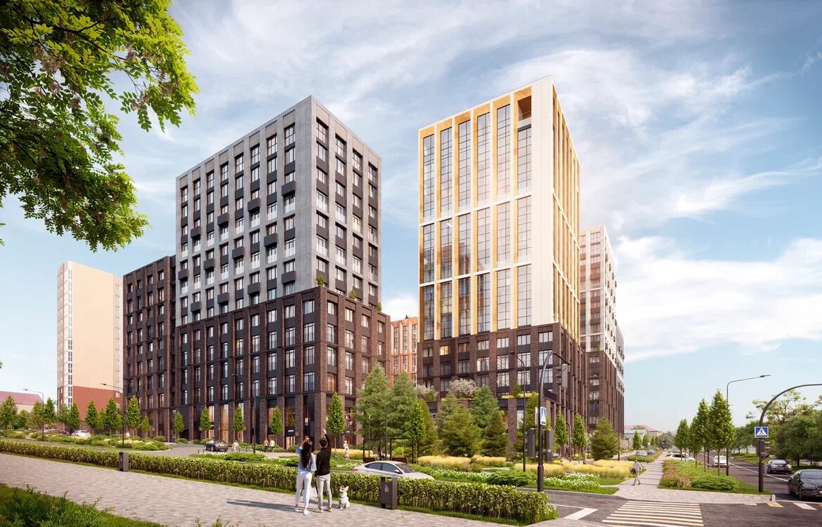прогулочные пространства вокруг WELLART City