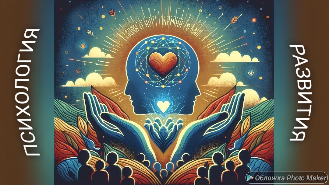 Изображение символизирует единство сердца и разума, поддержку, взаимопонимание и стремление к росту и саморазвитию.