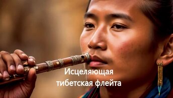 Исцеляющая тибетская флейта, избавит от лишних мыслей, стресса, беспокойства ума