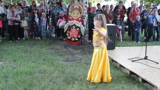 Даша Ширшова. Наша самая младшая Жасминочка Детский восточный танец.