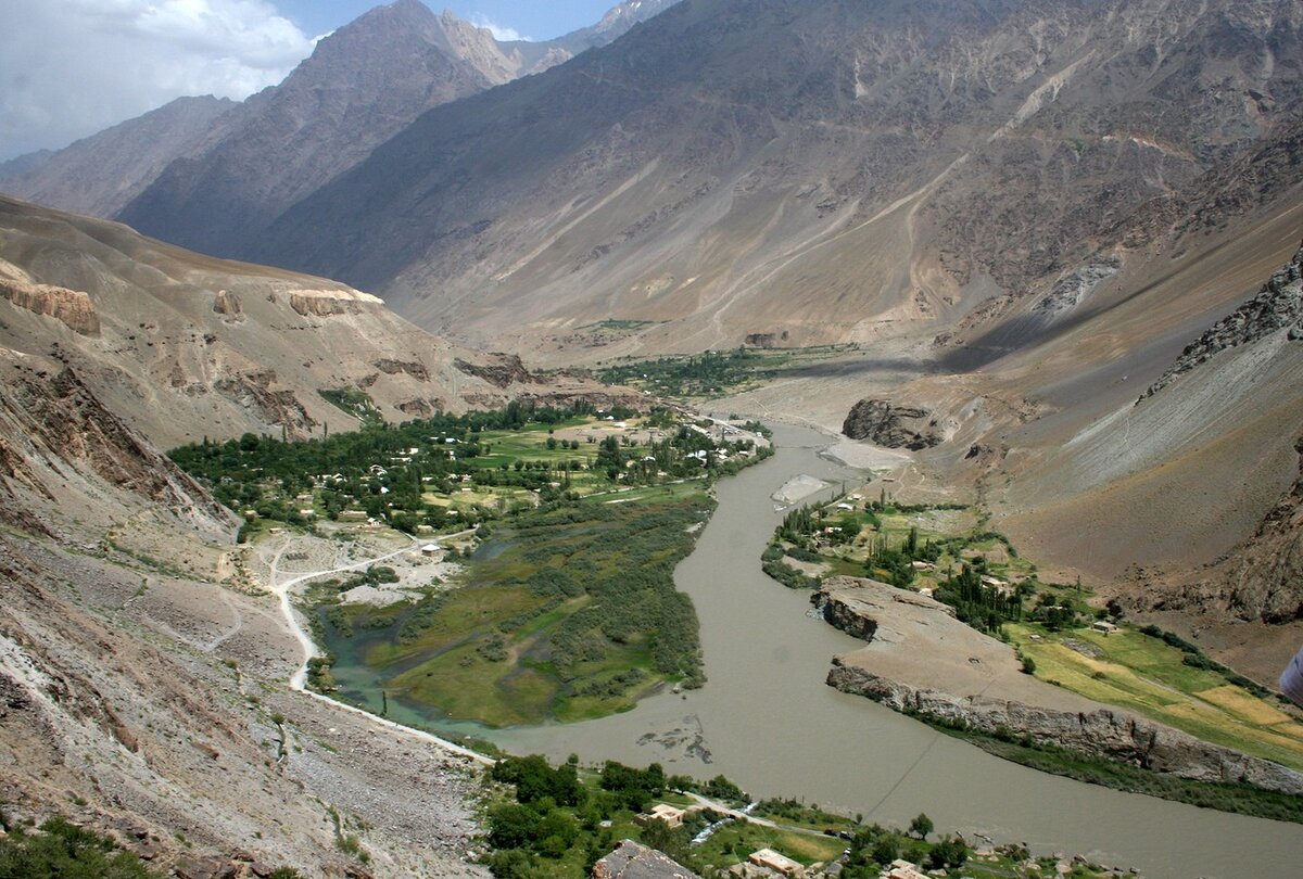 The Bartang River Valley, today. The events of our story took place in approximately the same area