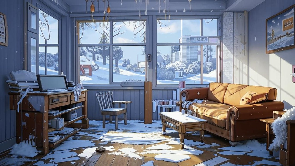 В подъезде было теплее, чем у меня в квартире