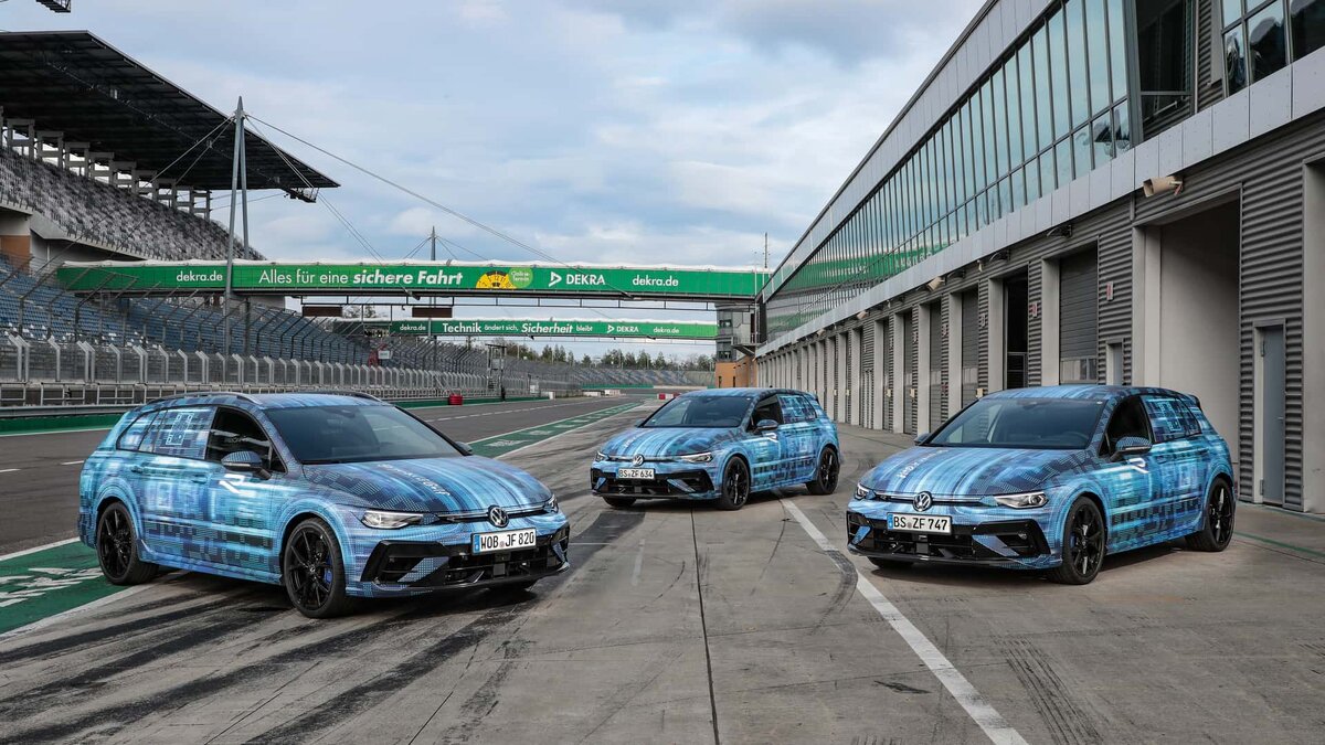 Семейство новых Volkswagen R 2025 модельного года