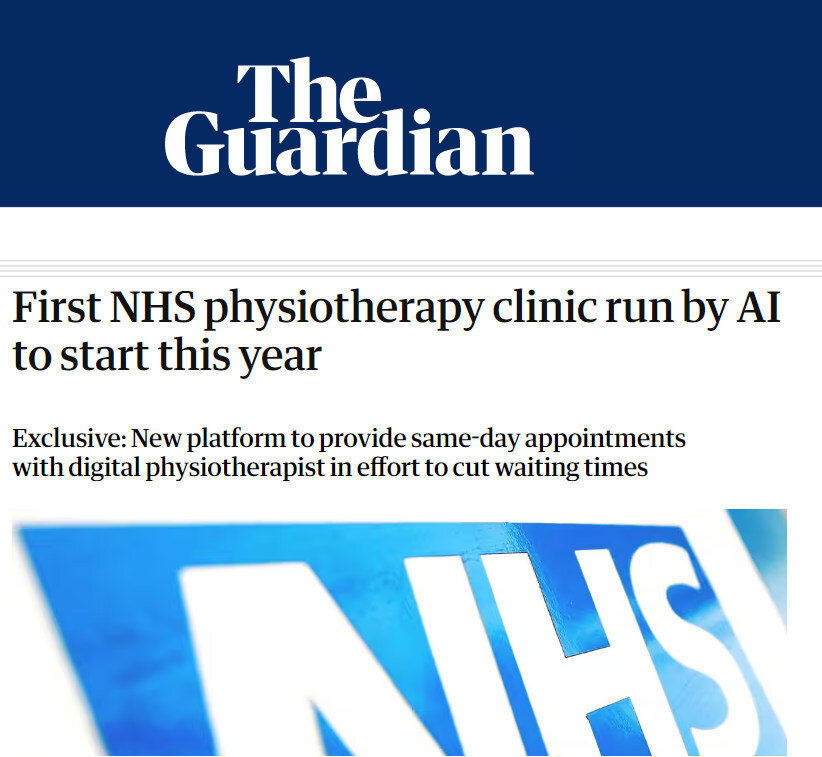 Источник https://www.theguardian.com/society/article/2024/jun/09/first-nhs-physiotherapy-clinic-run-by-ai-to-start-this-year