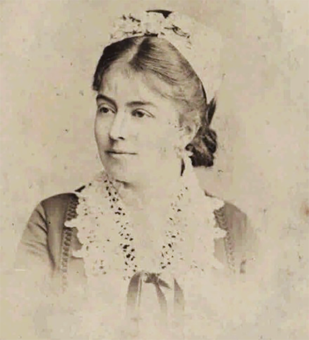 Ольга Антоновна  Лагода - Шишкина, конец 19 в.