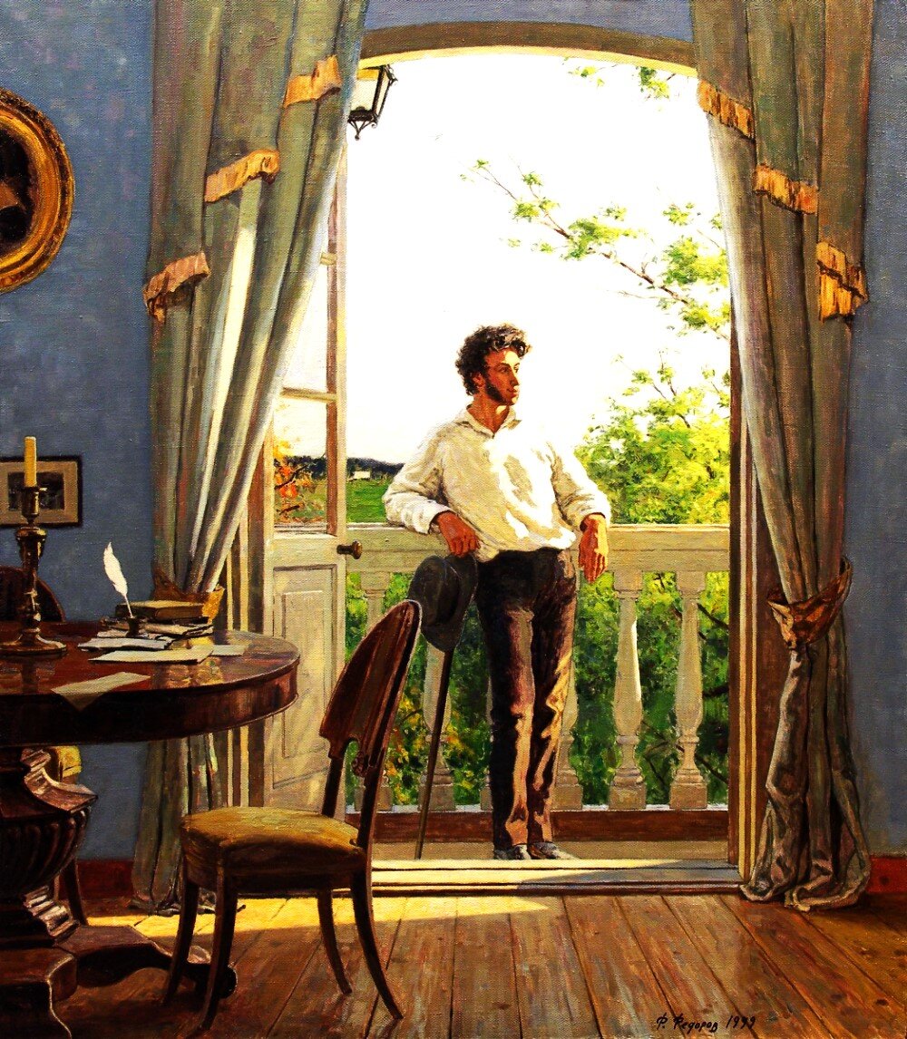 После рассказа Е.И.Фок шикарная картинка выглядит весьма подозрительной...