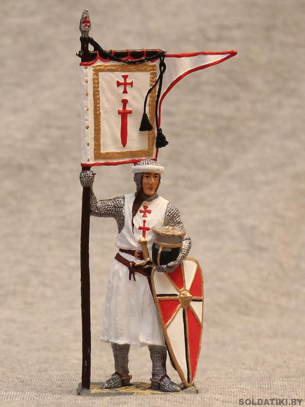 Прямой меч на щите рыцарей-меченосцев.