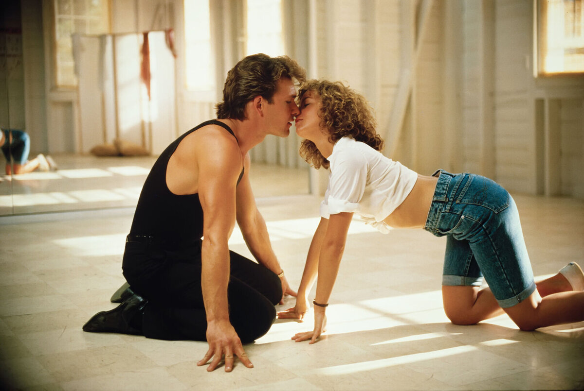 Грязные танцы (Dirty Dancing, 1987) с участием Патрика Суэйзи и Дженнифер Грей