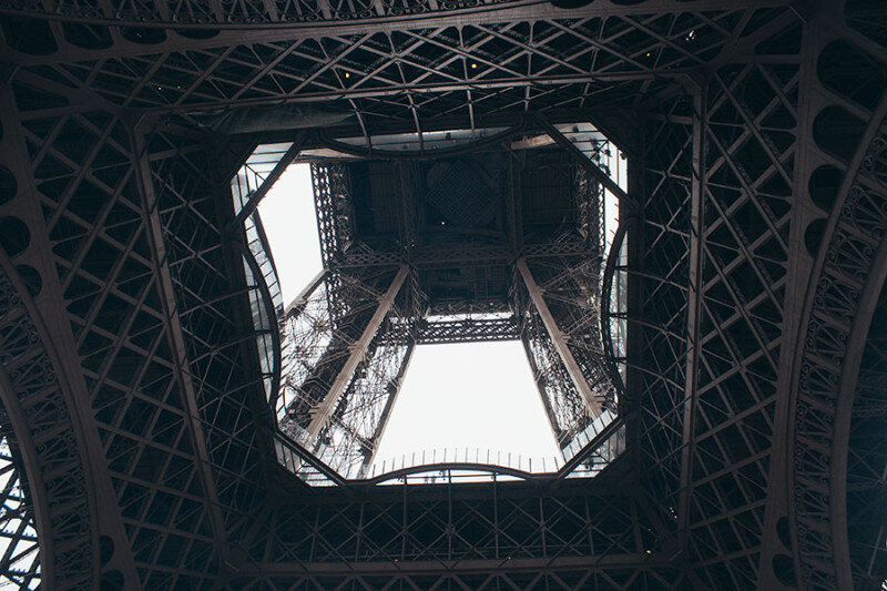 Эйфелева башня, Париж, 2016,  Canon 400D с китовой линзой