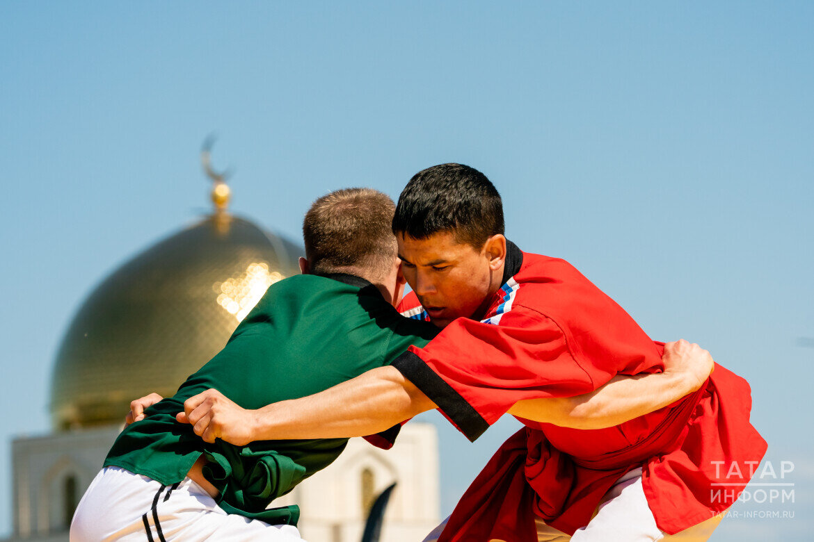 ​По традиции страна, организующая Игры БРИКС, старается разнообразить программу своими национальными видами спорта. У нас им стал корэш Фото: © Салават Камалетдинов / «Татар-информ»