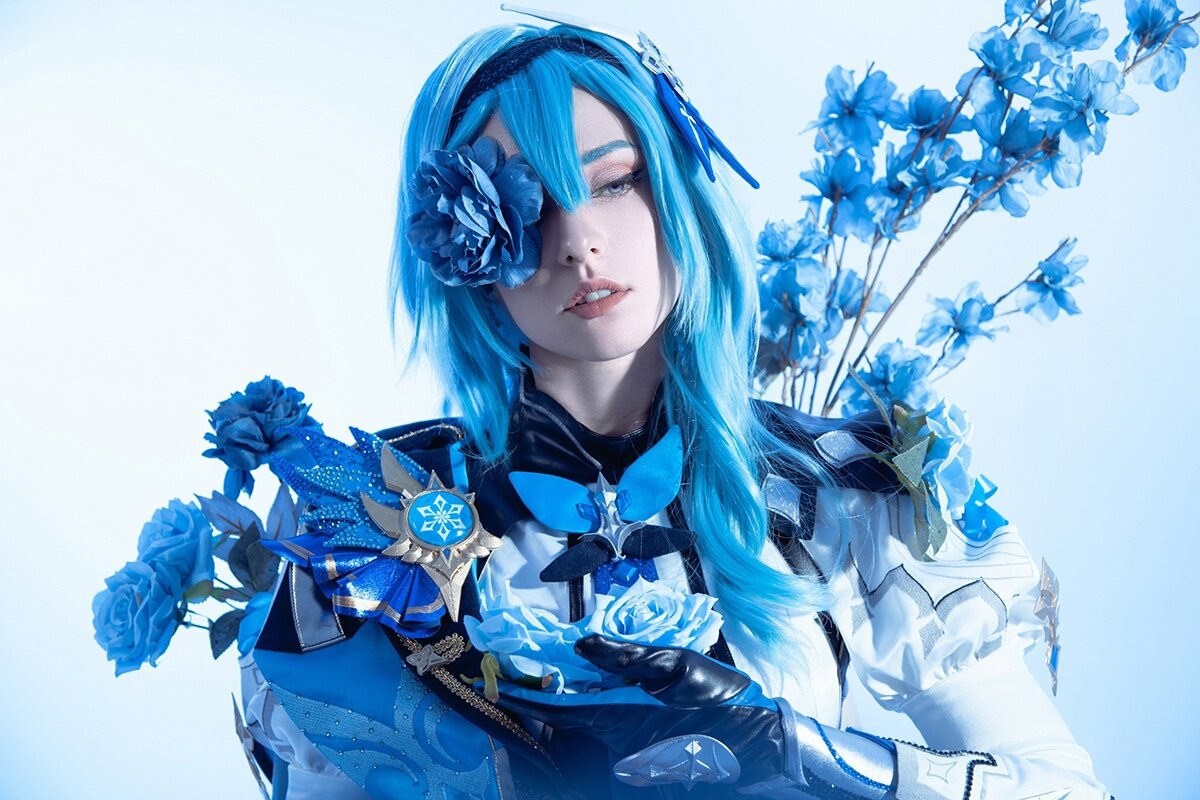 Eula from Genshin Impact from Veezara