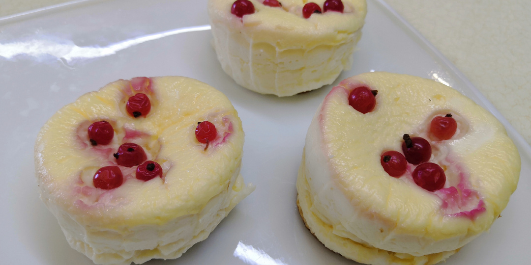 Полезный творожный ПП десерт без муки. Калорийность радует