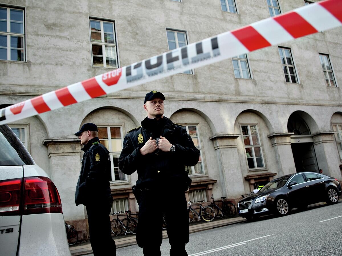    Полицейские в Копенгагене© AP Photo / Polfoto/Mogens Flindt
