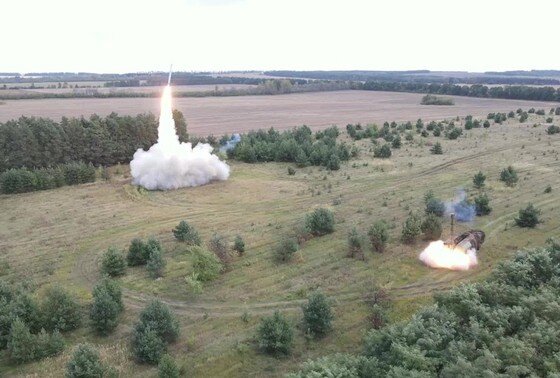    Боевая работа ОТРК «Искандер»