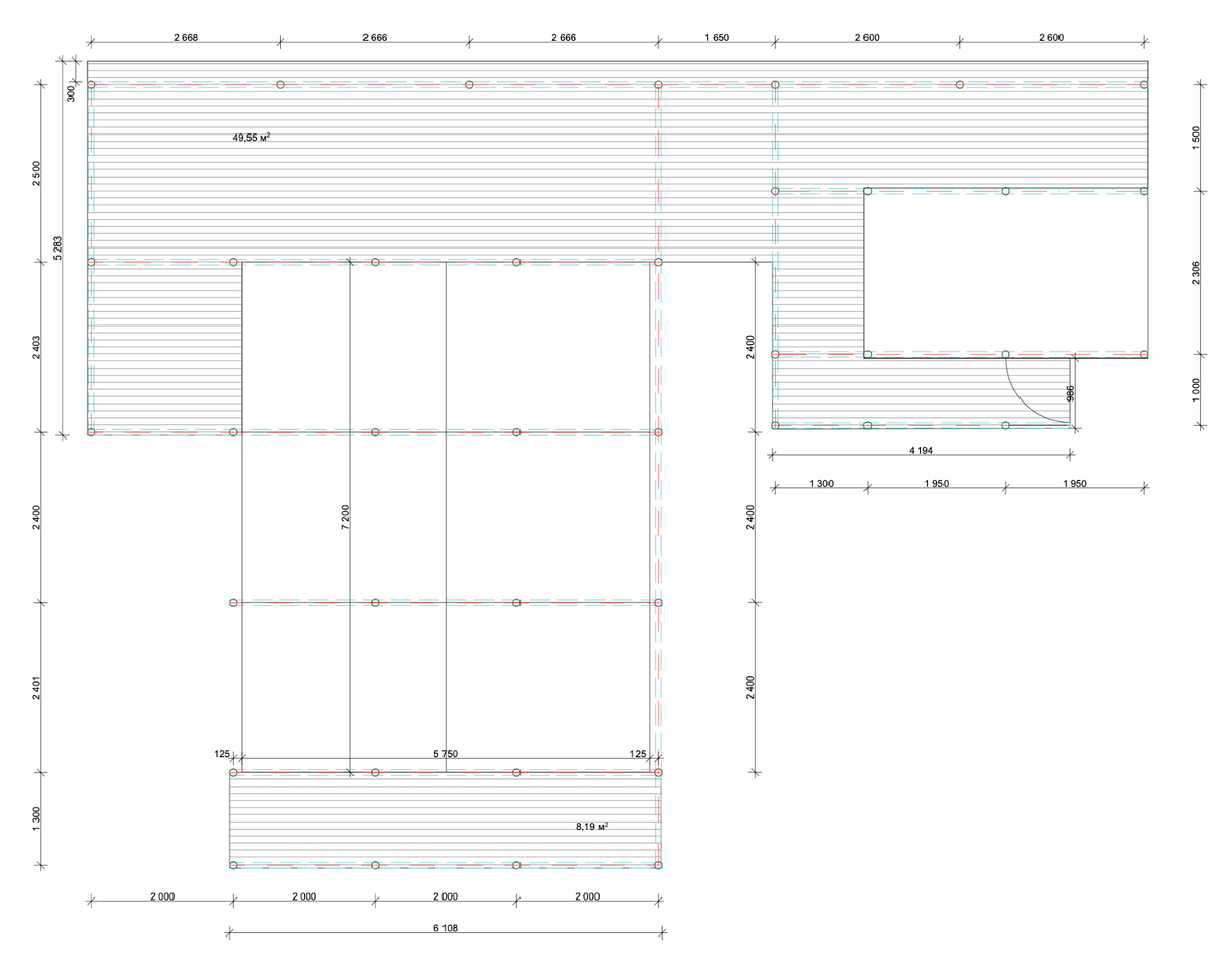 Эскизный проект террасы