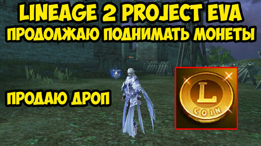 Продолжаю поднимать монеты в Lineage 2 Project Eva.