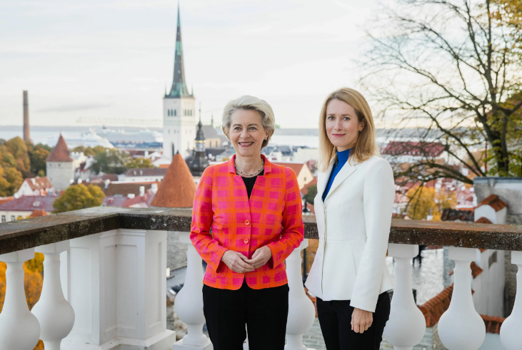 Урсула фон дер Ляйен и Кая Каллас (фото с сайта hodmysley.ru)