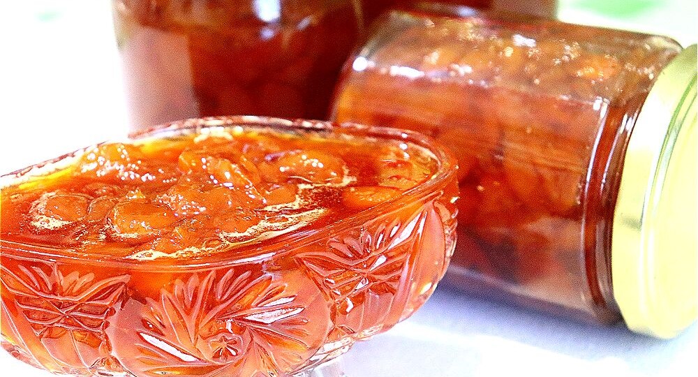 Варенье из жёлтой черешни/заготовки на зиму