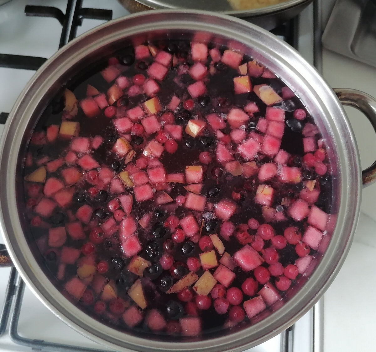 Компот из замороженной смеси ягод 